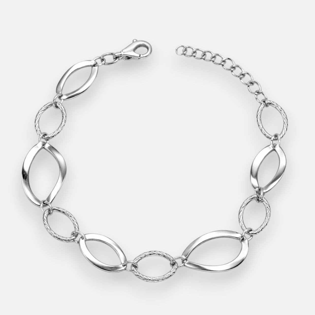 Pulsera Óvalos Entorchados