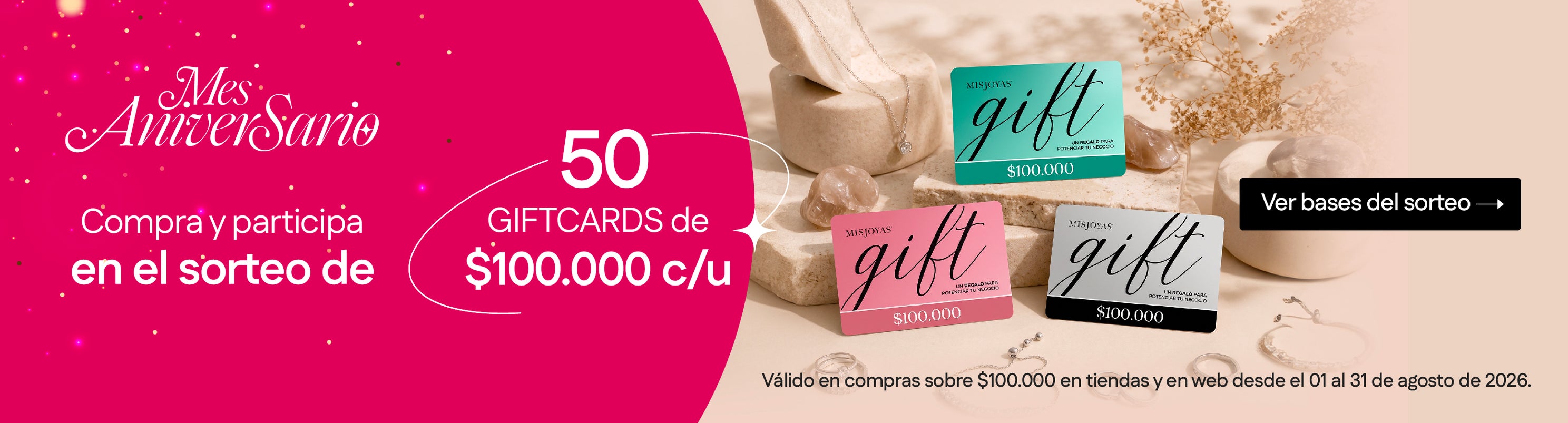 Banner promocional kit de regalo