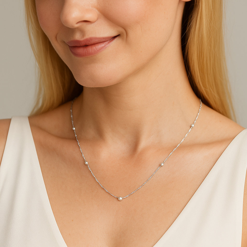 Cadena Singapur con Bolitas