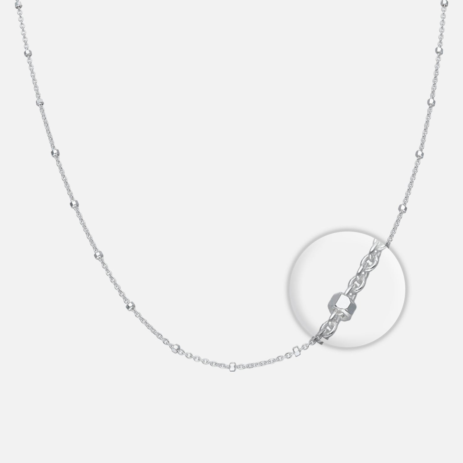 Cadena Tradicional con Hexágonos