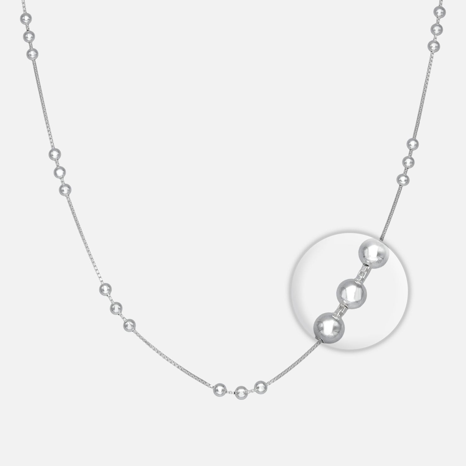 Cadena Veneciana con Bolitas