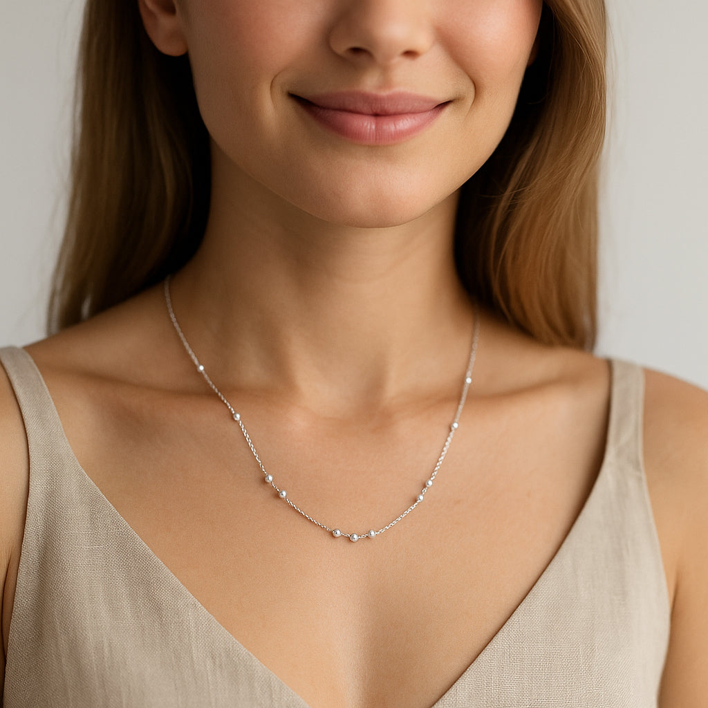 Cadena Veneciana con Bolitas