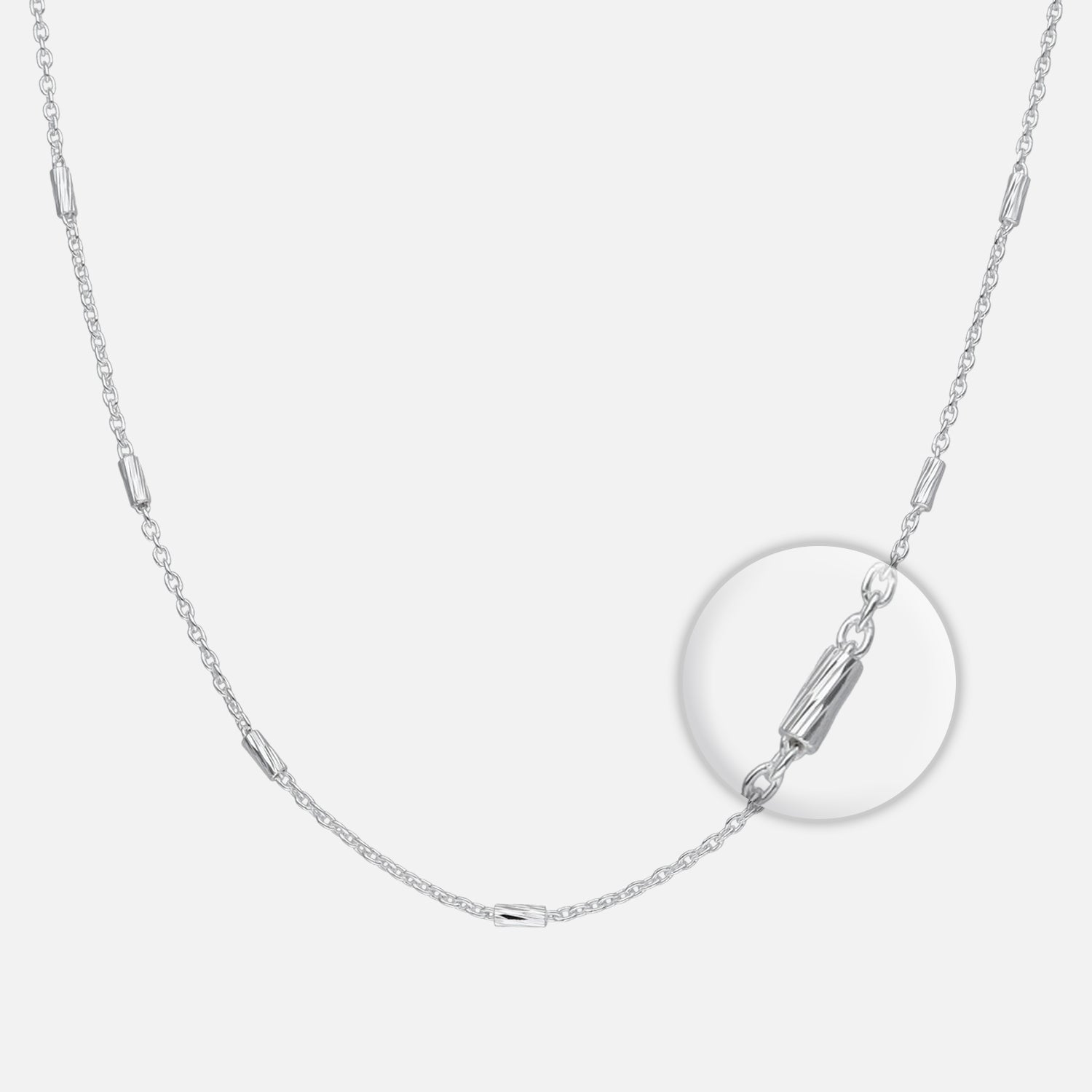 Cadena Tradicional Palitos Facetados