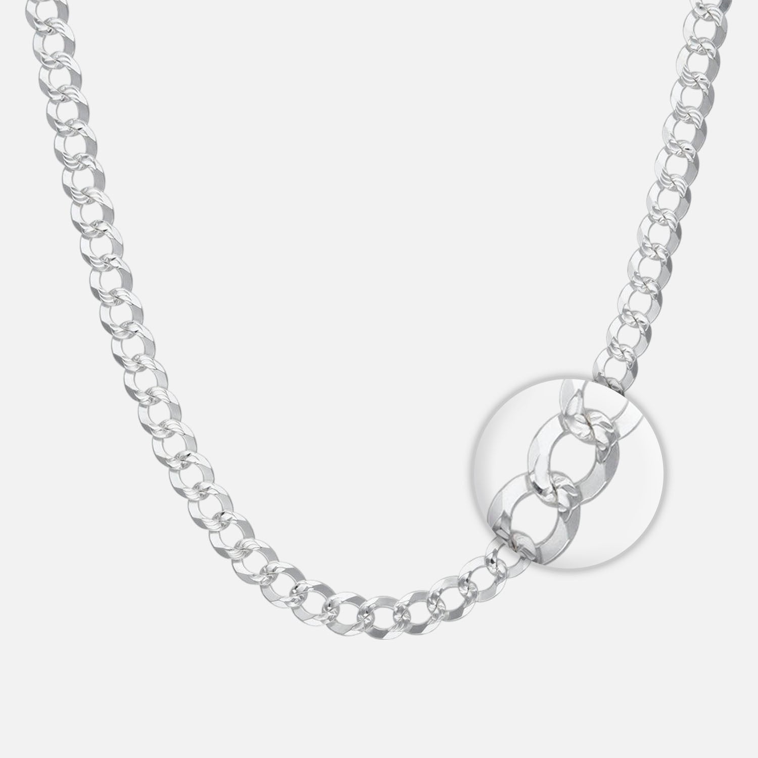 Cadena Grumet Facetada