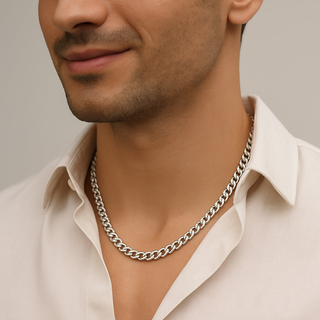 Cadena Grumet Facetada