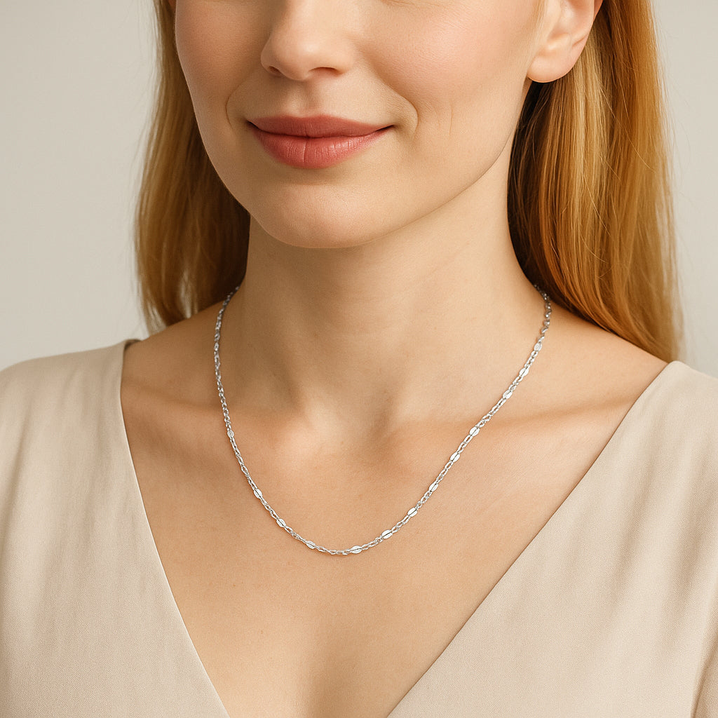 Cadena Cartier Martillada