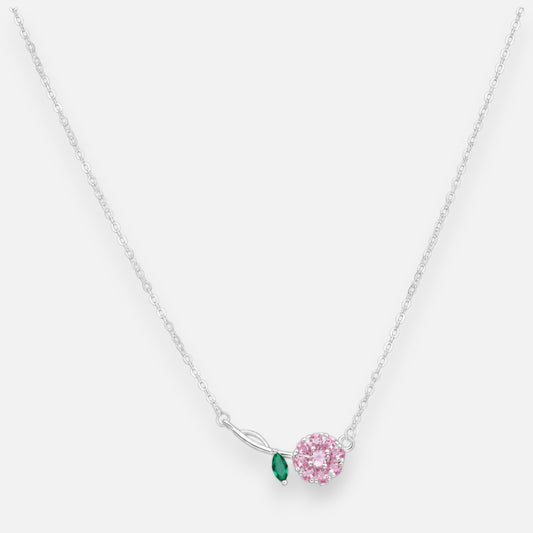 Collar Flor Margarita Circones Rosa Francia