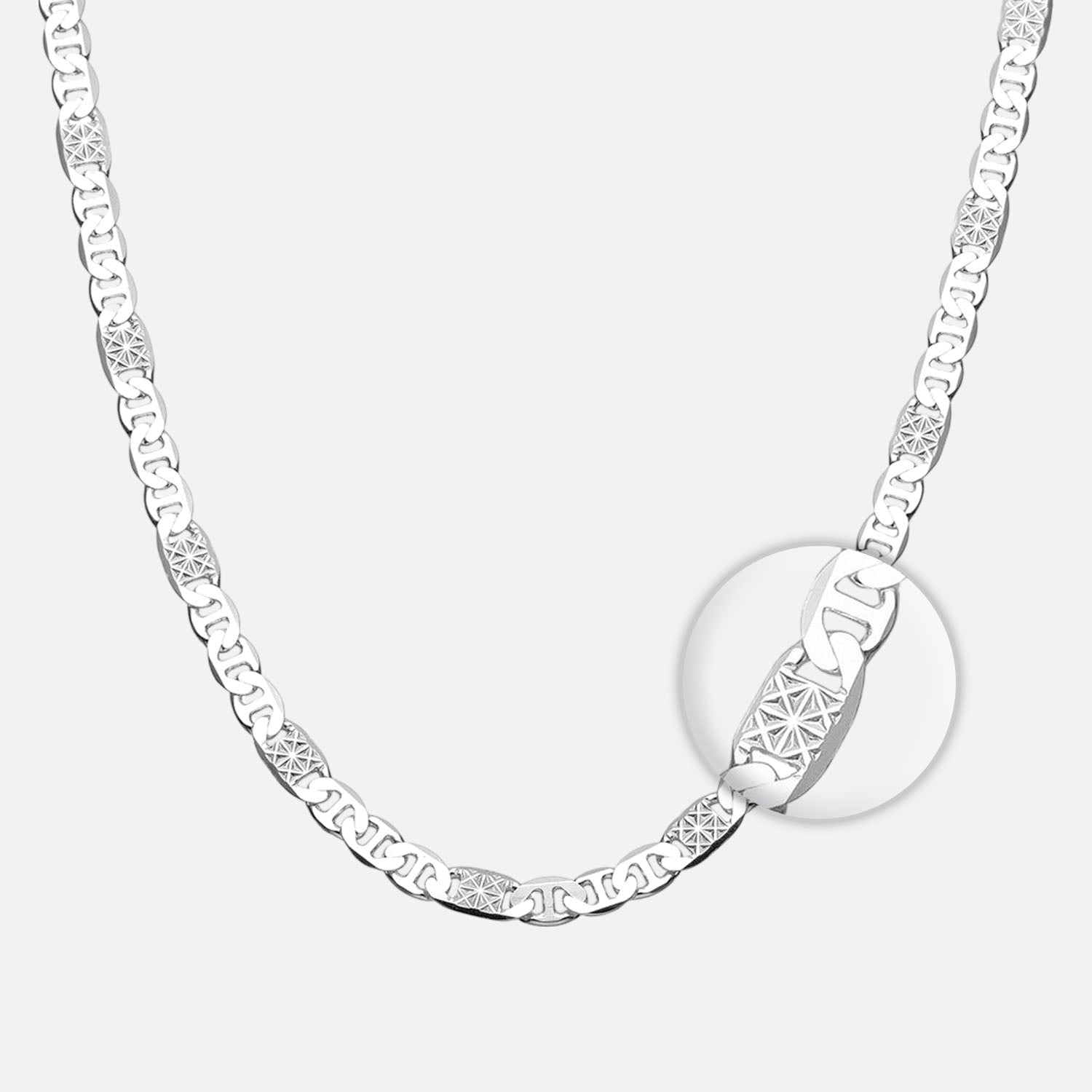 Cadena Gucci Facetada Reversible