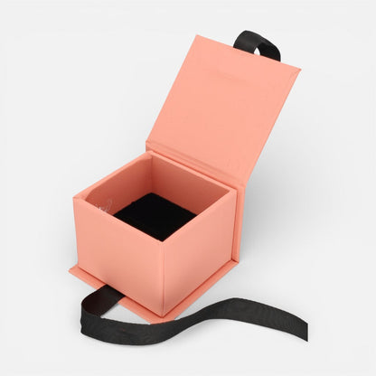 Caja Anillo Rainbow Lace Damasco