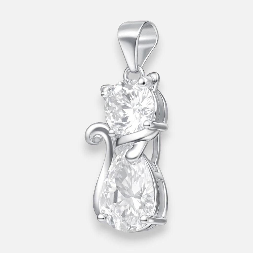 Colgante Gatito Circón