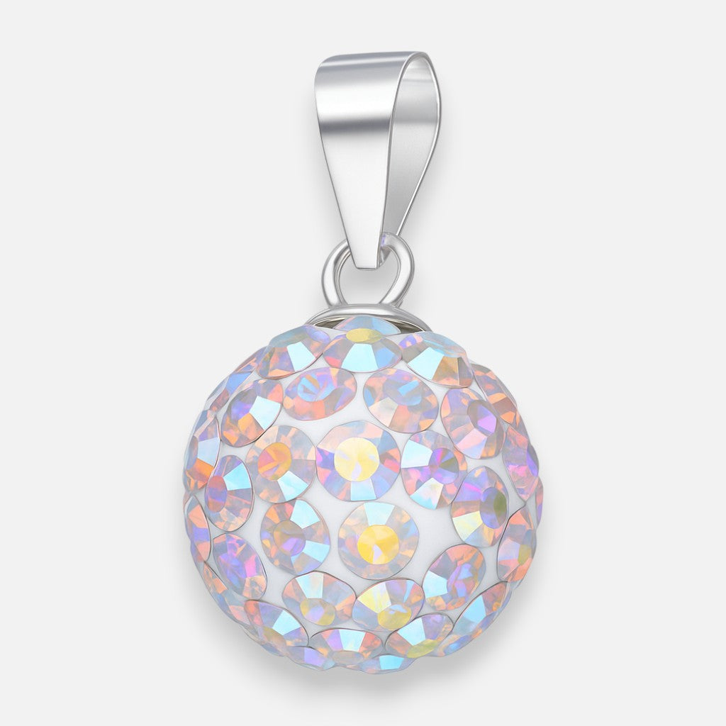 Colgante Hecho con Cristal Swarovski® Tornasol 10 mm