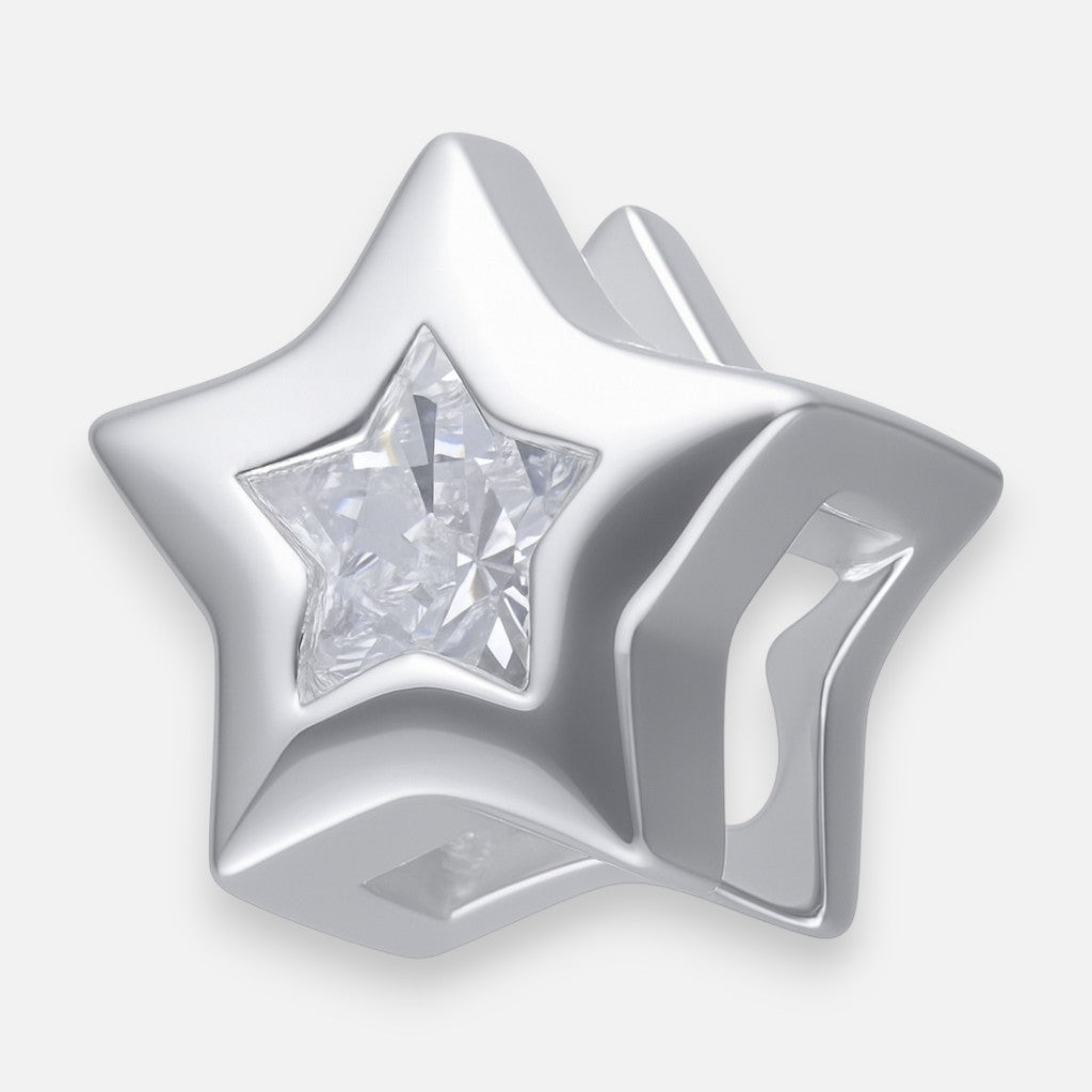 Colgante Estrella Circón Punto de Luz