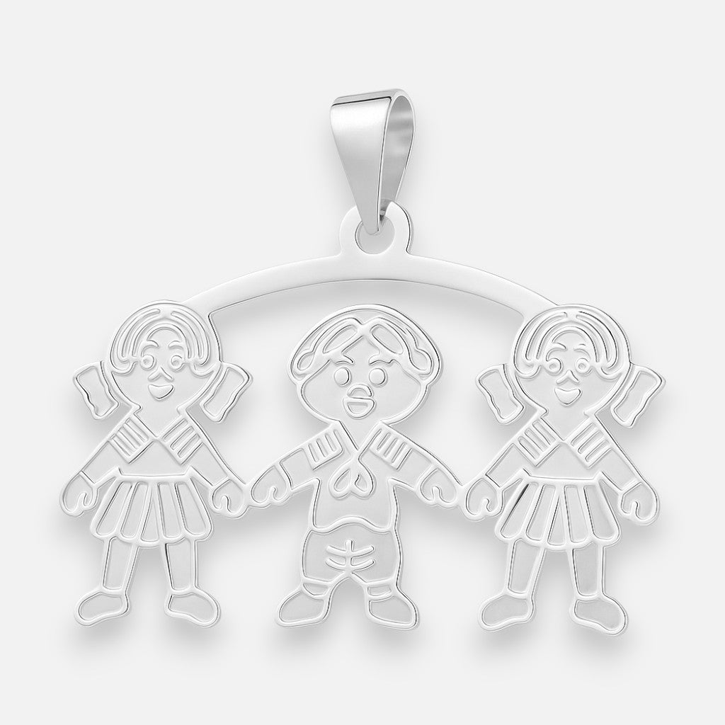 Colgante Estampado Niña Niño Niña
