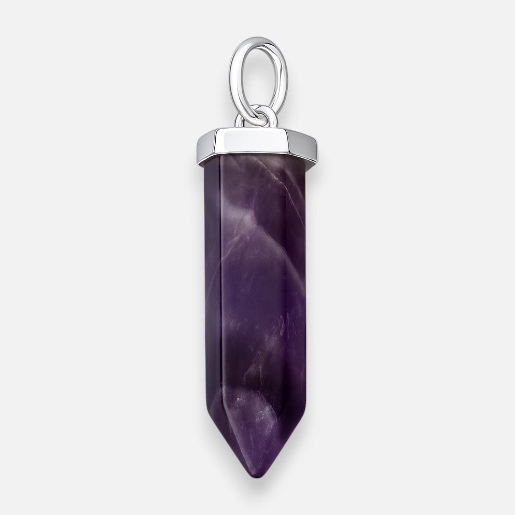 Colgante Cuarzo Amatista