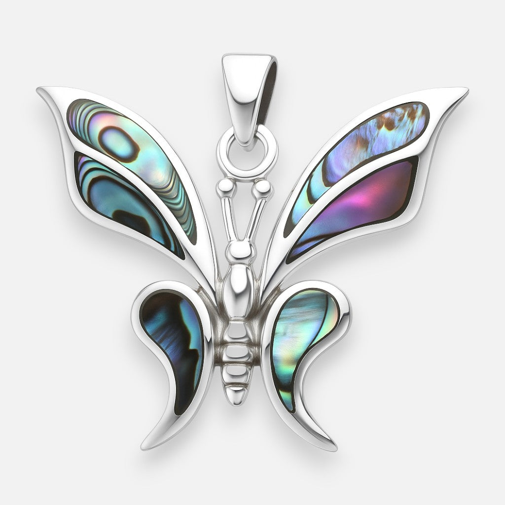 Colgante Mariposa Abalón