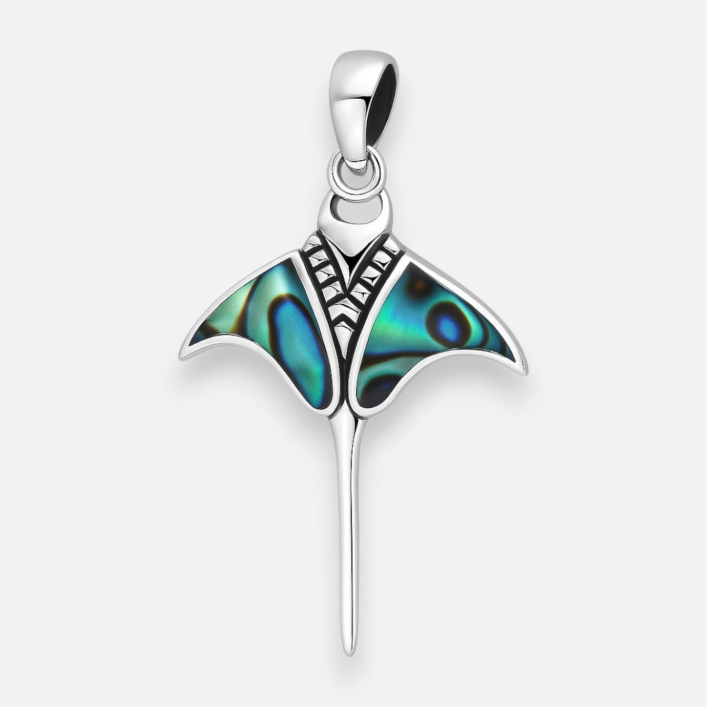 Colgante Mantarraya Abalón