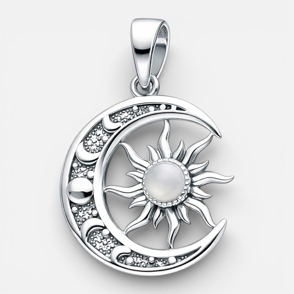 Colgante Eclipse Piedra Luna