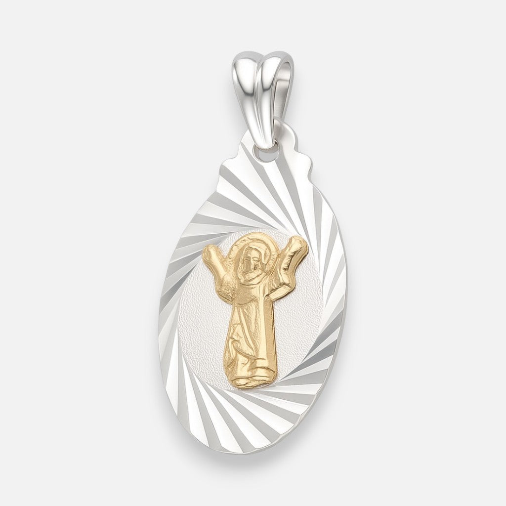 Colgante Divino Niño en Oro