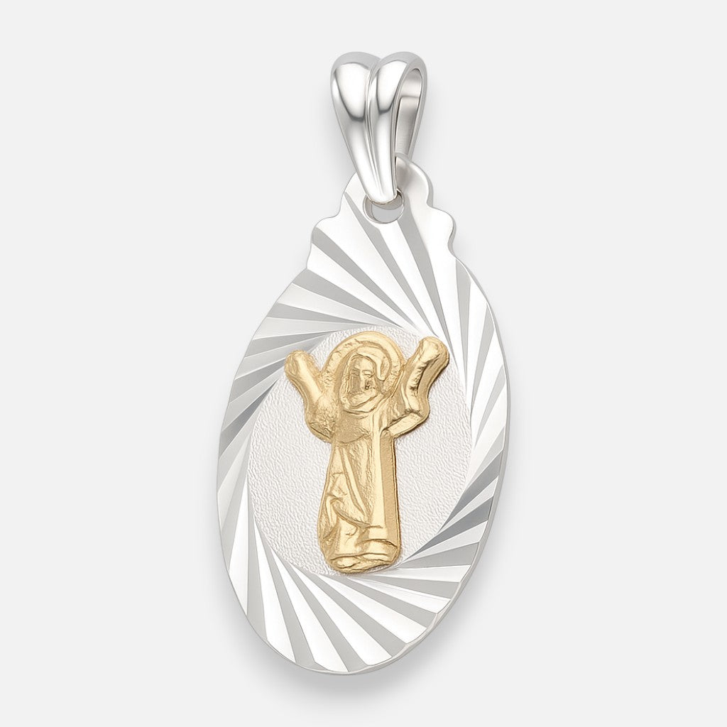 Colgante Divino Niño en Oro