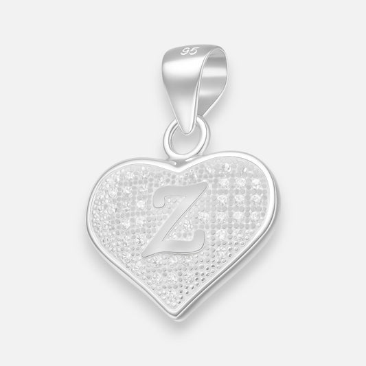 Colgante Letra Z Corazón Circones