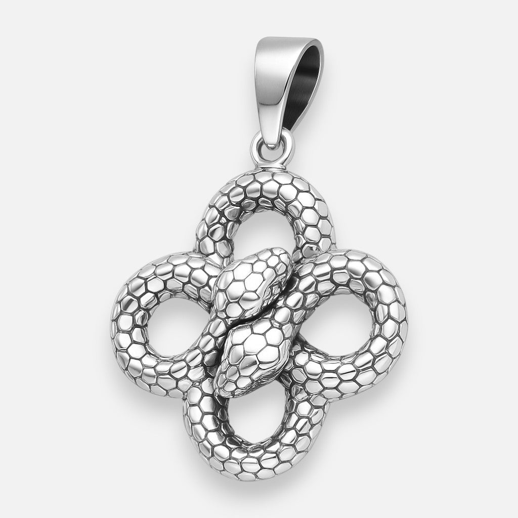 Colgante Doble Serpiente