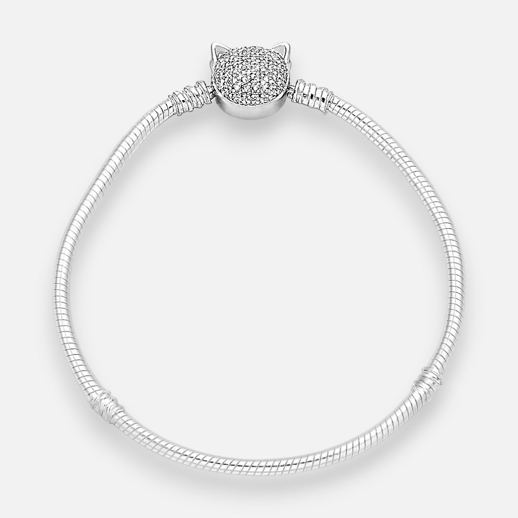 Pulsera para Charm Gatito Circones 19 cm