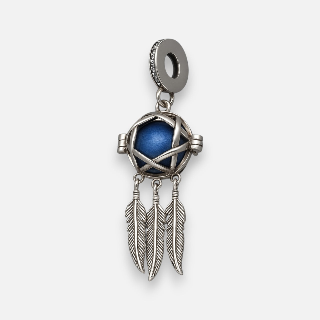 Colgante Charm Estrella de David Atrapasueños 13 mm