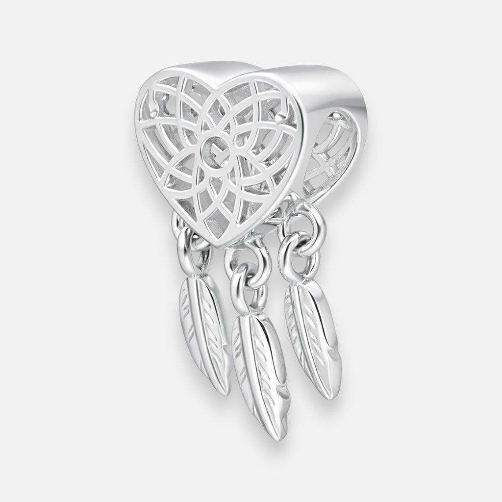 Colgante Charm Corazon Atrapasueños