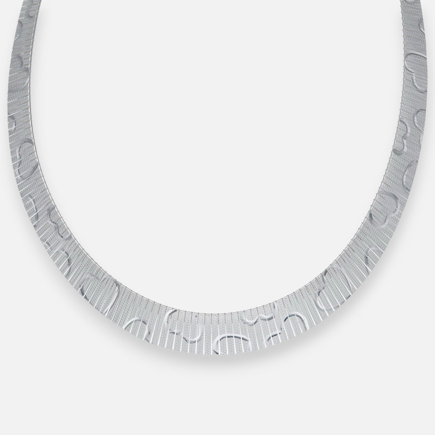 Collar Tiara Cleopatra Corazones Facetados