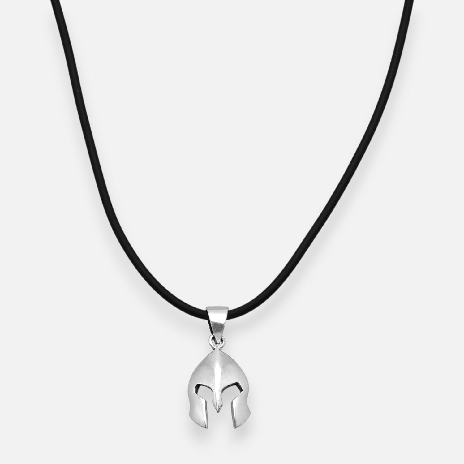 Collar Caucho Casco Espartano