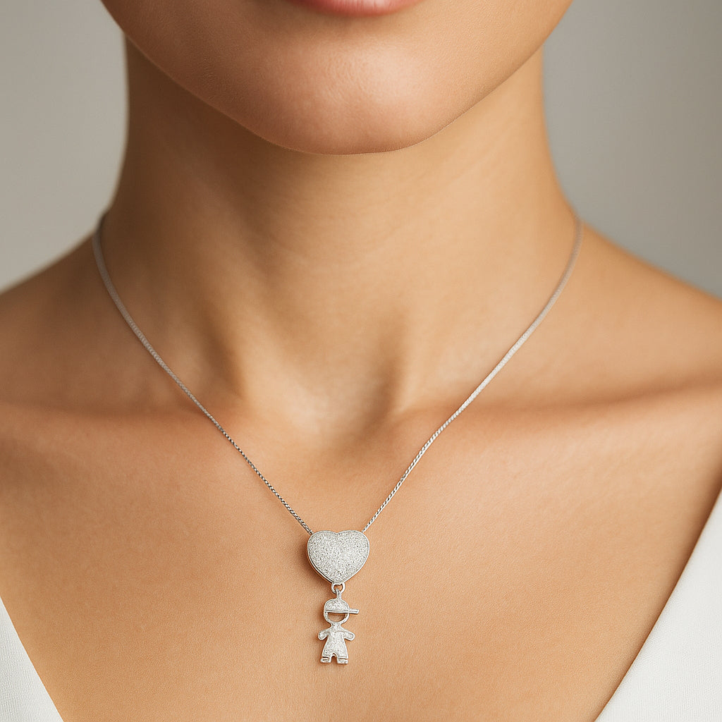 Collar Corazón Niño Circones