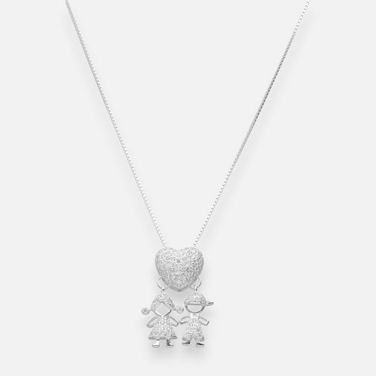 Collar Corazón Niña Niño Circones