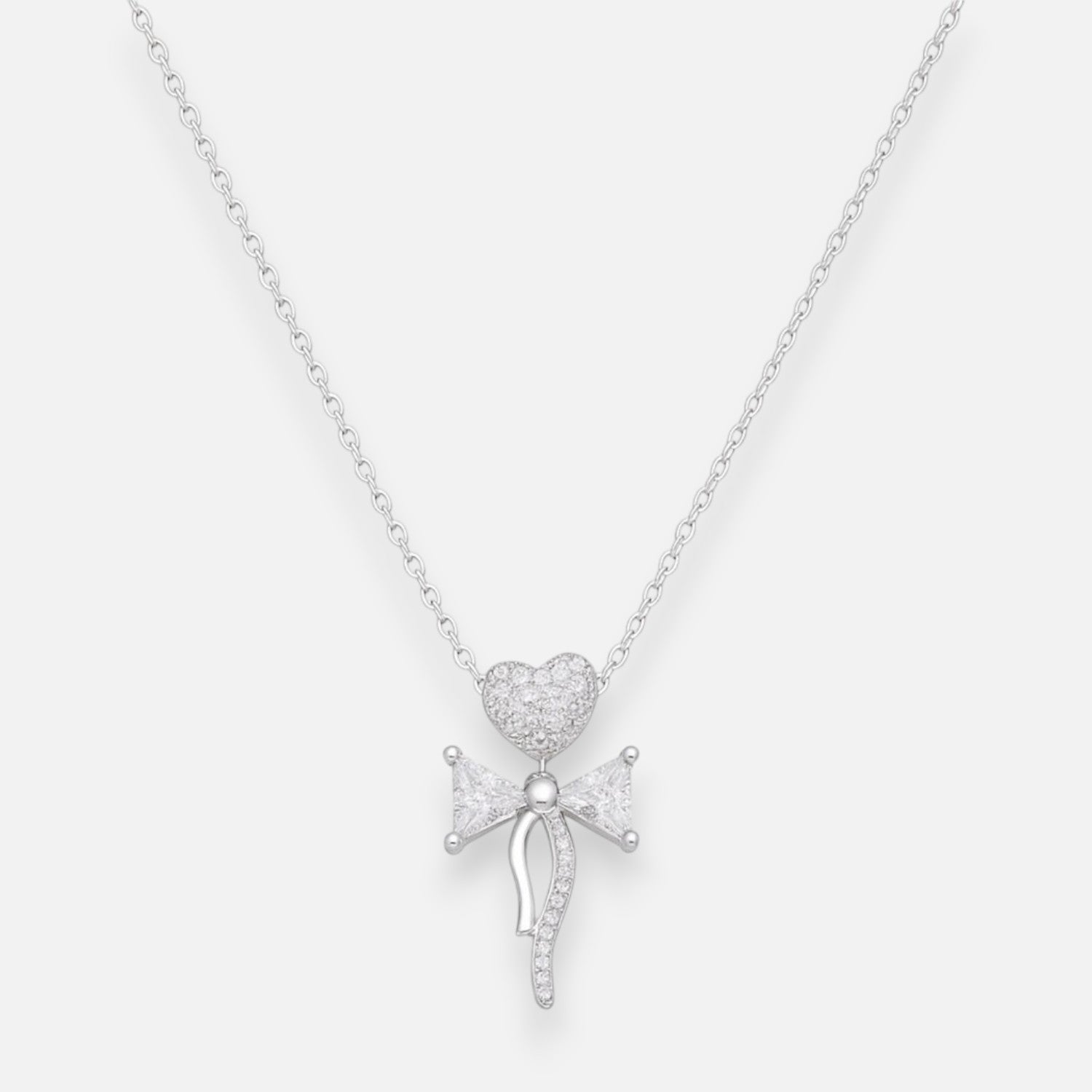 Collar Corazón Lazo Coquette Circones