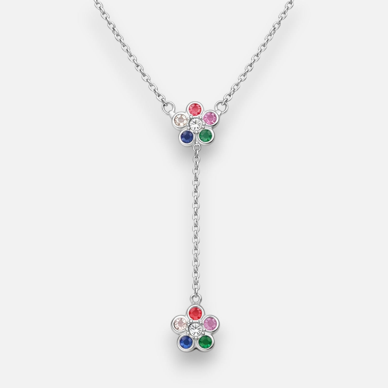 Collar Flores Circones Multicolor