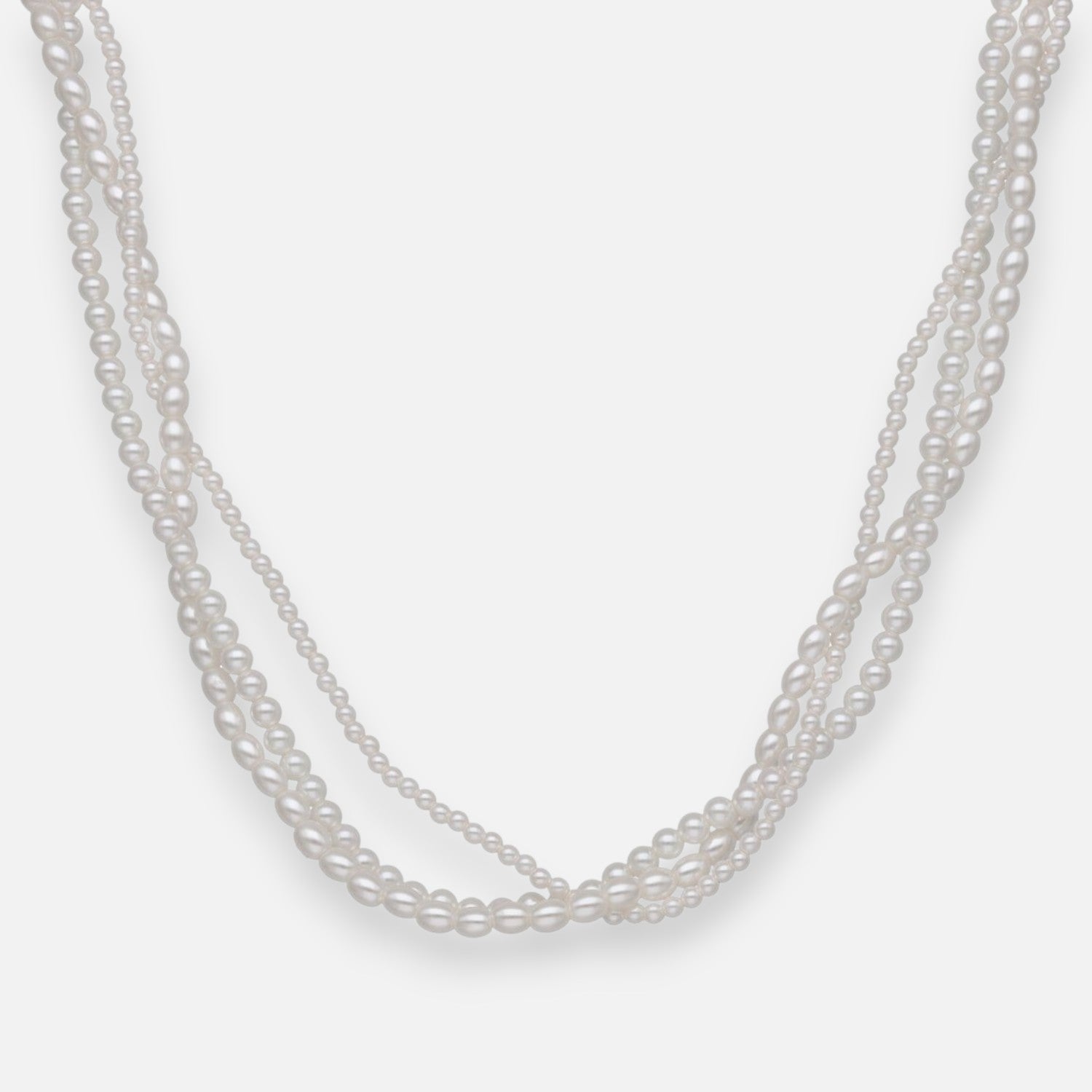 Collar Triple Madre Perla