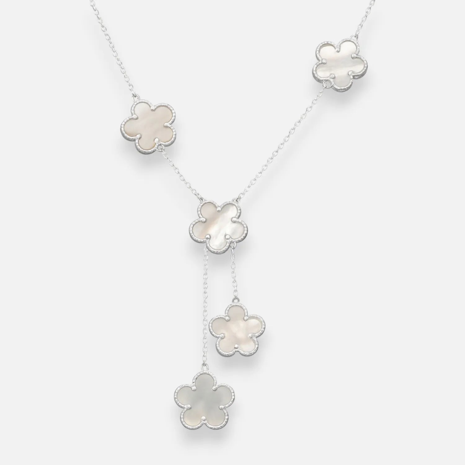 Collar Flores Nácar