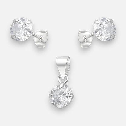Conjunto Circón 6 mm
