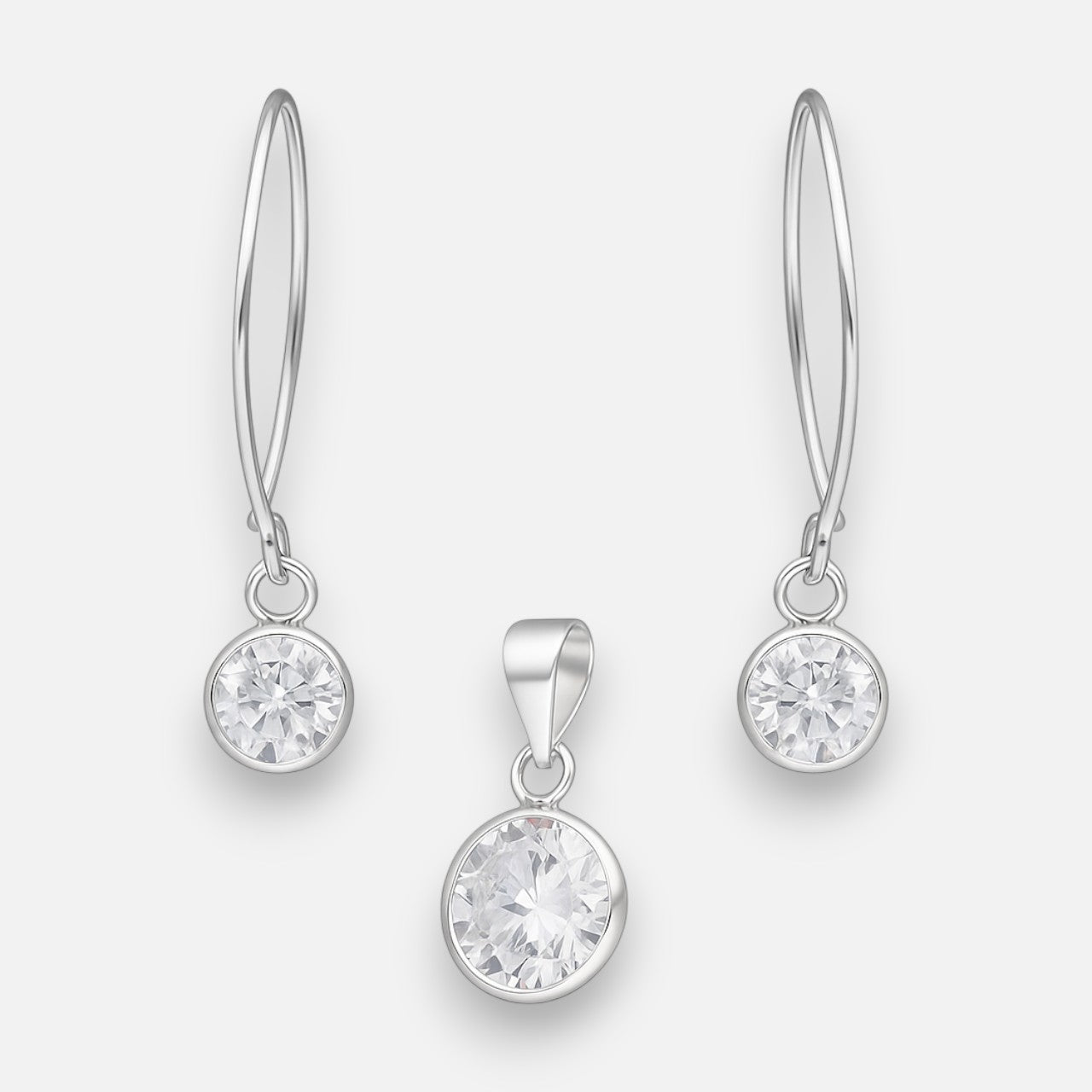 Conjunto Circón 6x8 mm