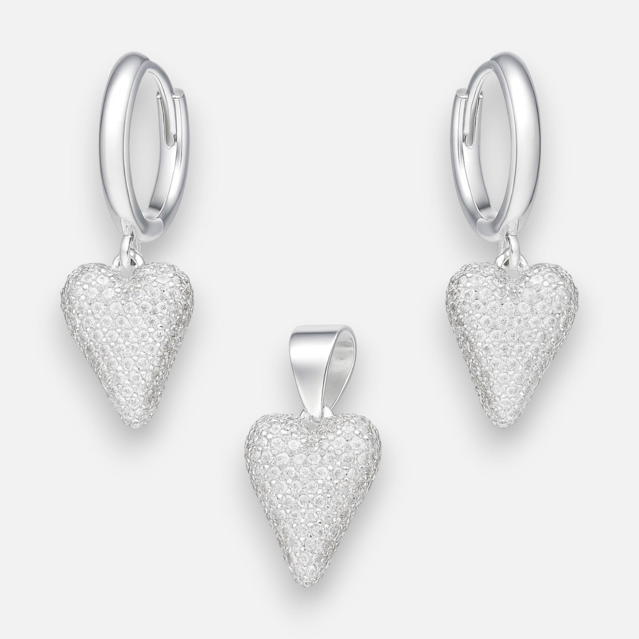 Conjunto Corazón Circones