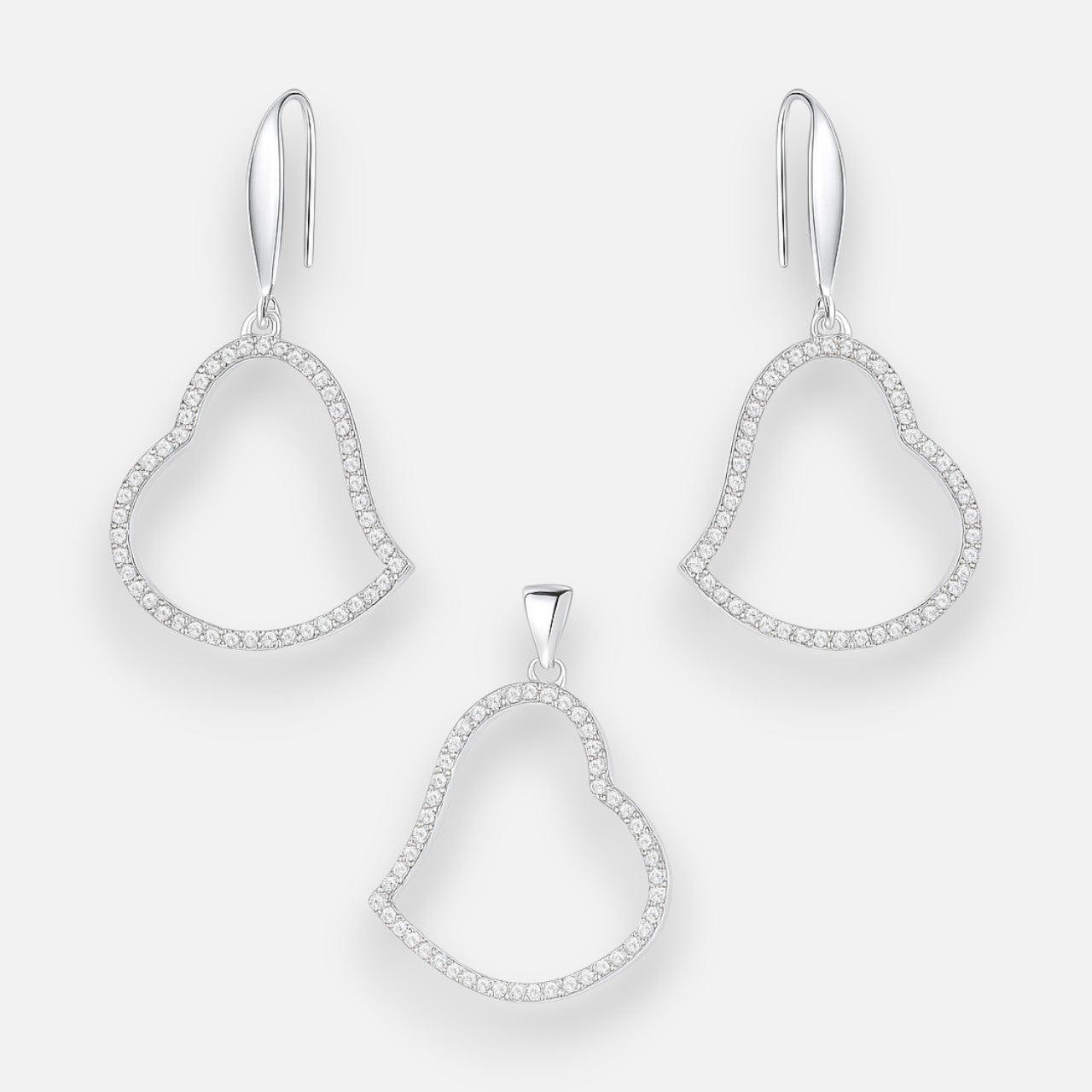 Conjunto Corazón Circones