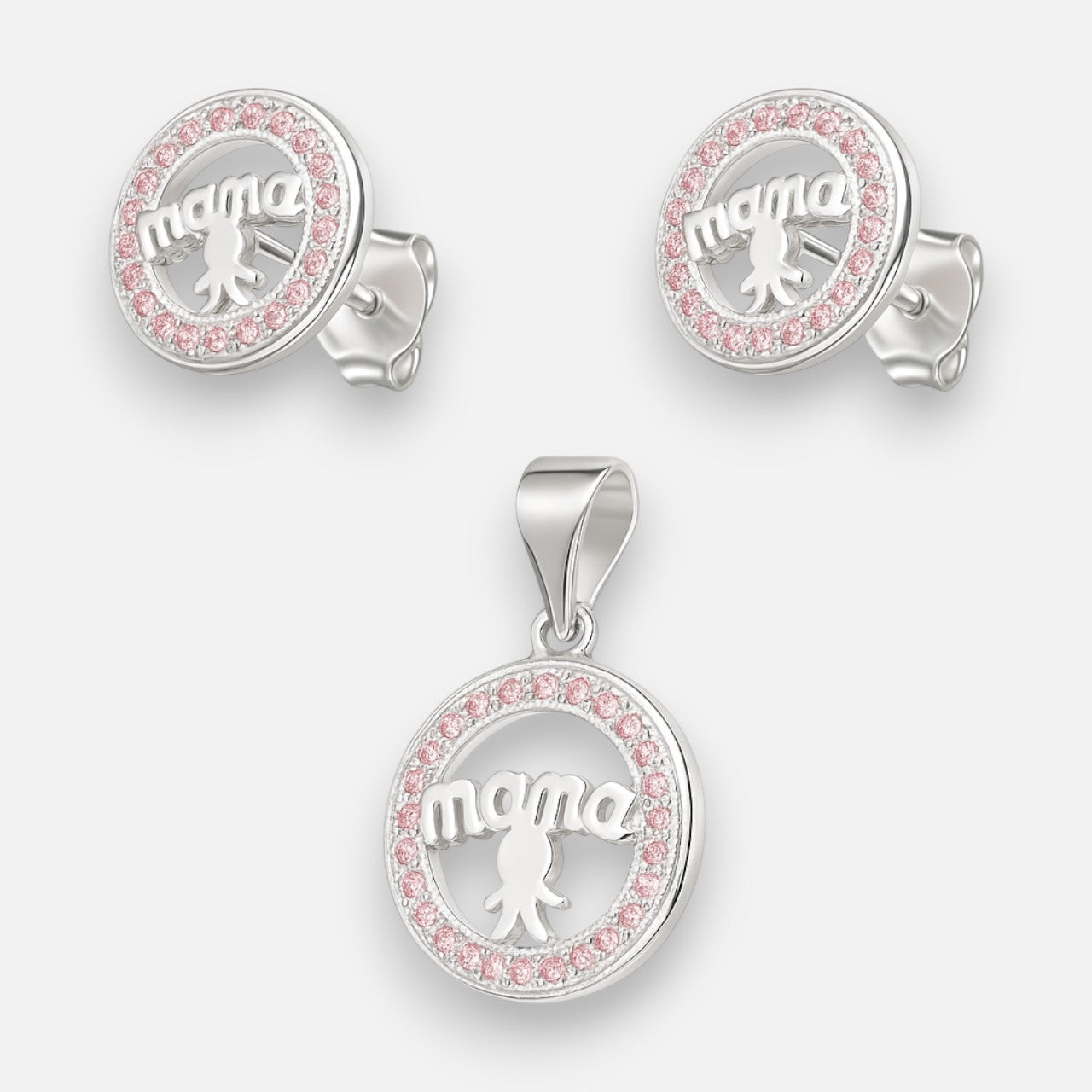 Conjunto Mamá Hijo Circones Rosa Francia