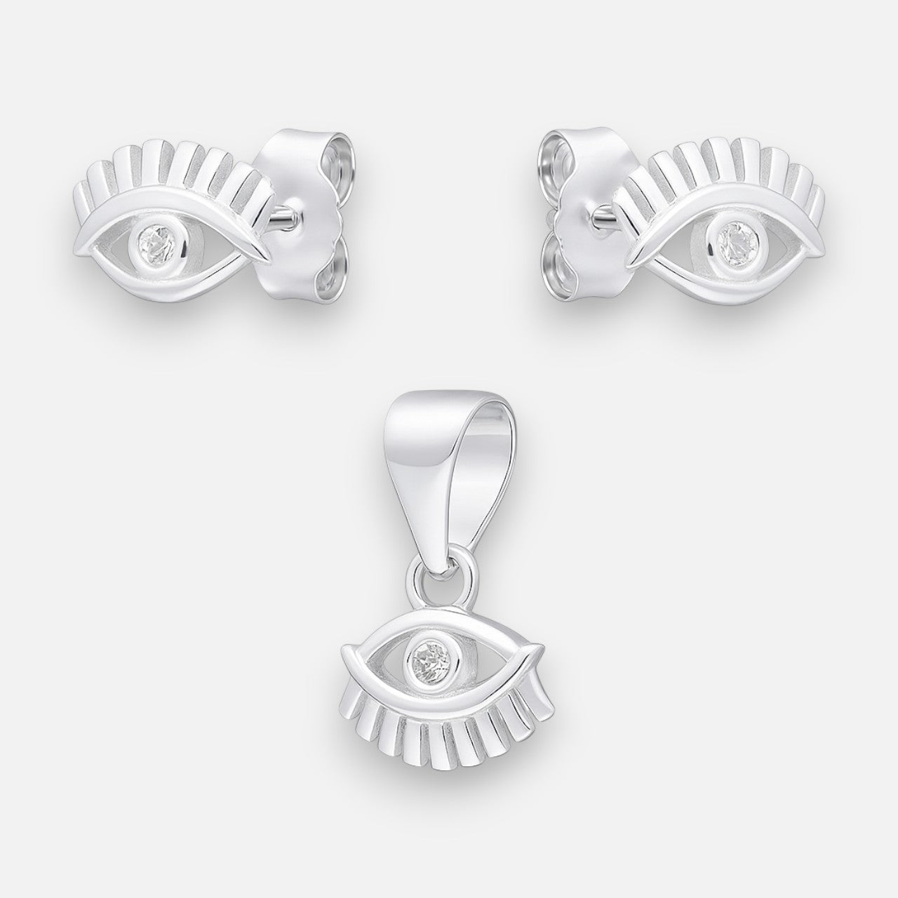 Conjunto Ojo Turco Circón