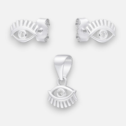 Conjunto Ojo Turco Circón