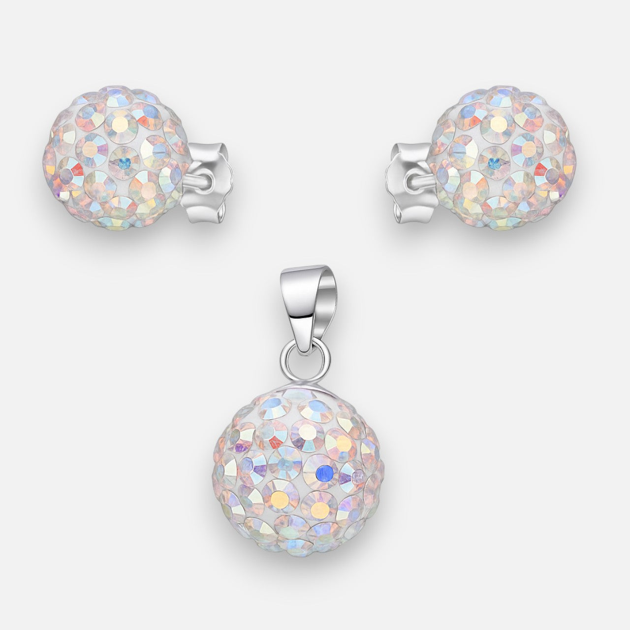 Conjunto Hecho con Cristal Swarovski® Tornasol