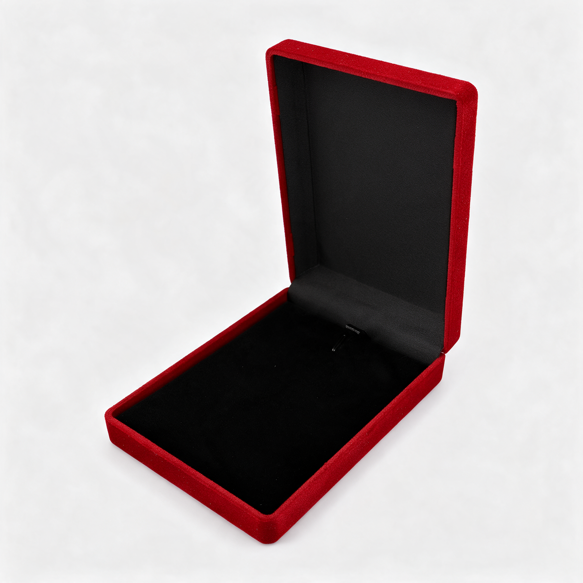 Cofre Grande de Terciopelo Rojo para Conjunto