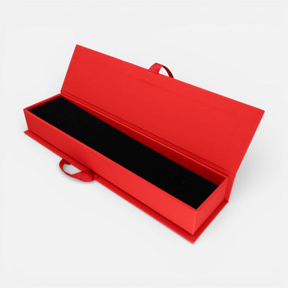 Caja De Pulsera Rainbow Lace Roja