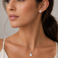 Conjunto Gota Circón Tornasol