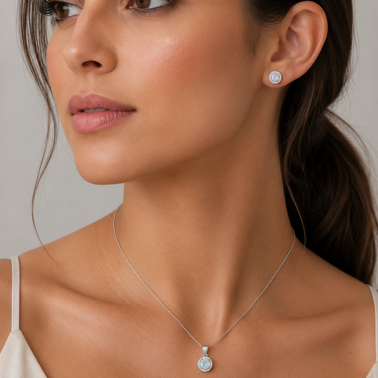 Conjunto Círculo de Luz Circón Tornasol