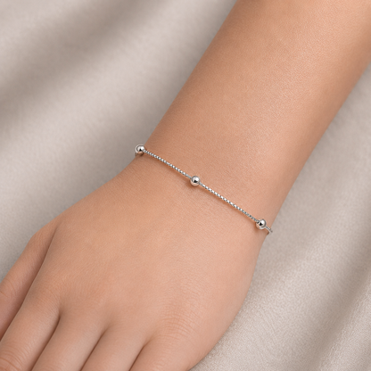 Pulsera Veneciana con Esferas 16 cm