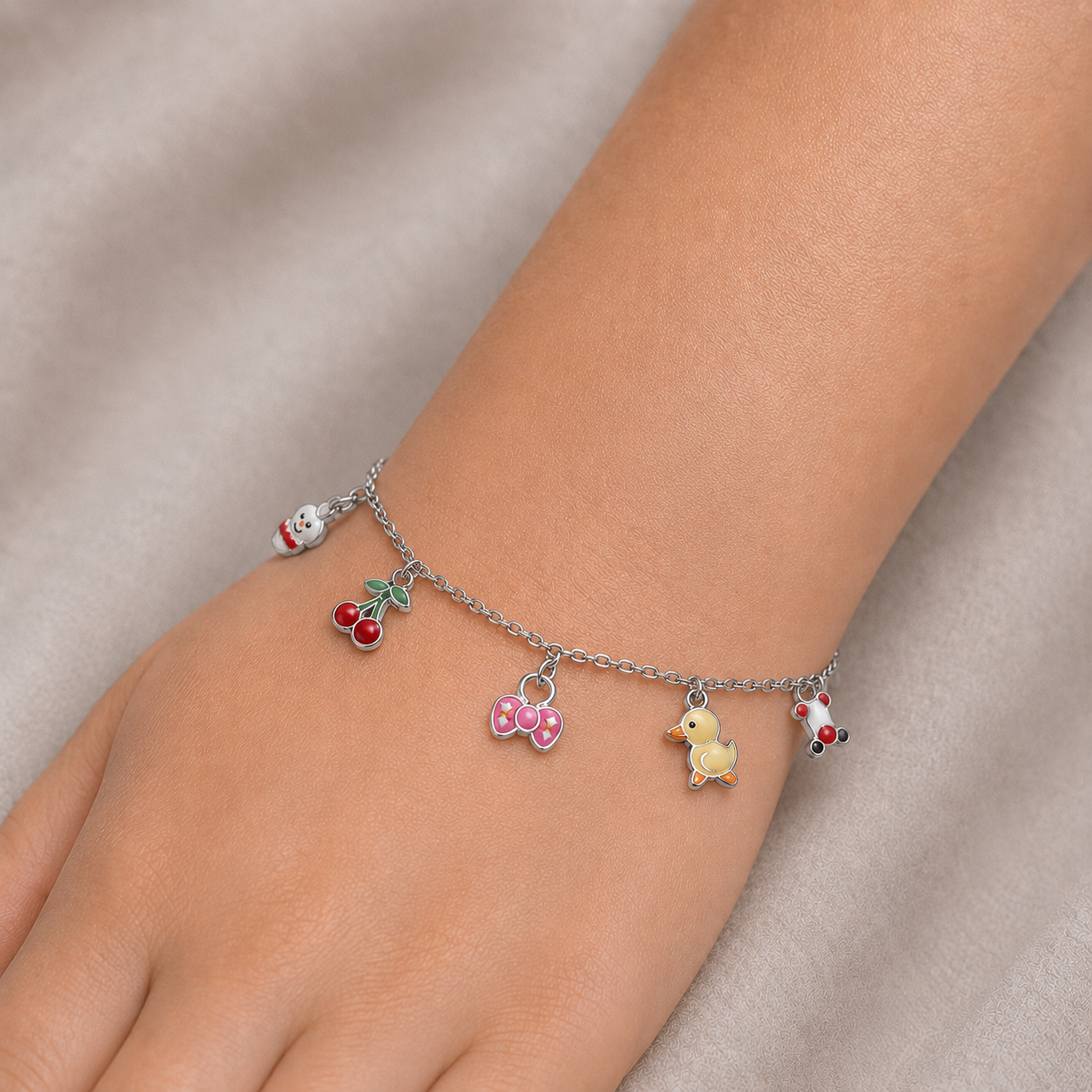 Pulsera Ajustable Chiches Esmaltados